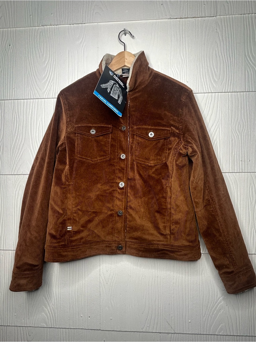 Kuhl Brown Corduroy Jean Jacket